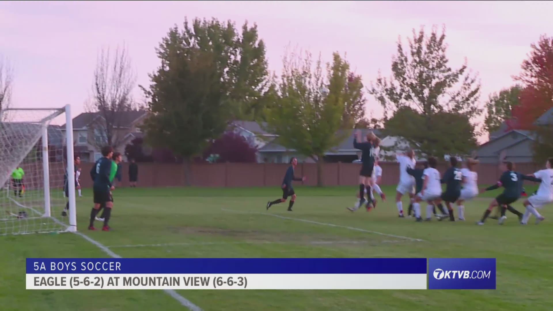 Eagle Mustangs vs. Mountain View Mavericks boys varsity soccer highlights. The Mustangs beat the Mavericks 2-0.