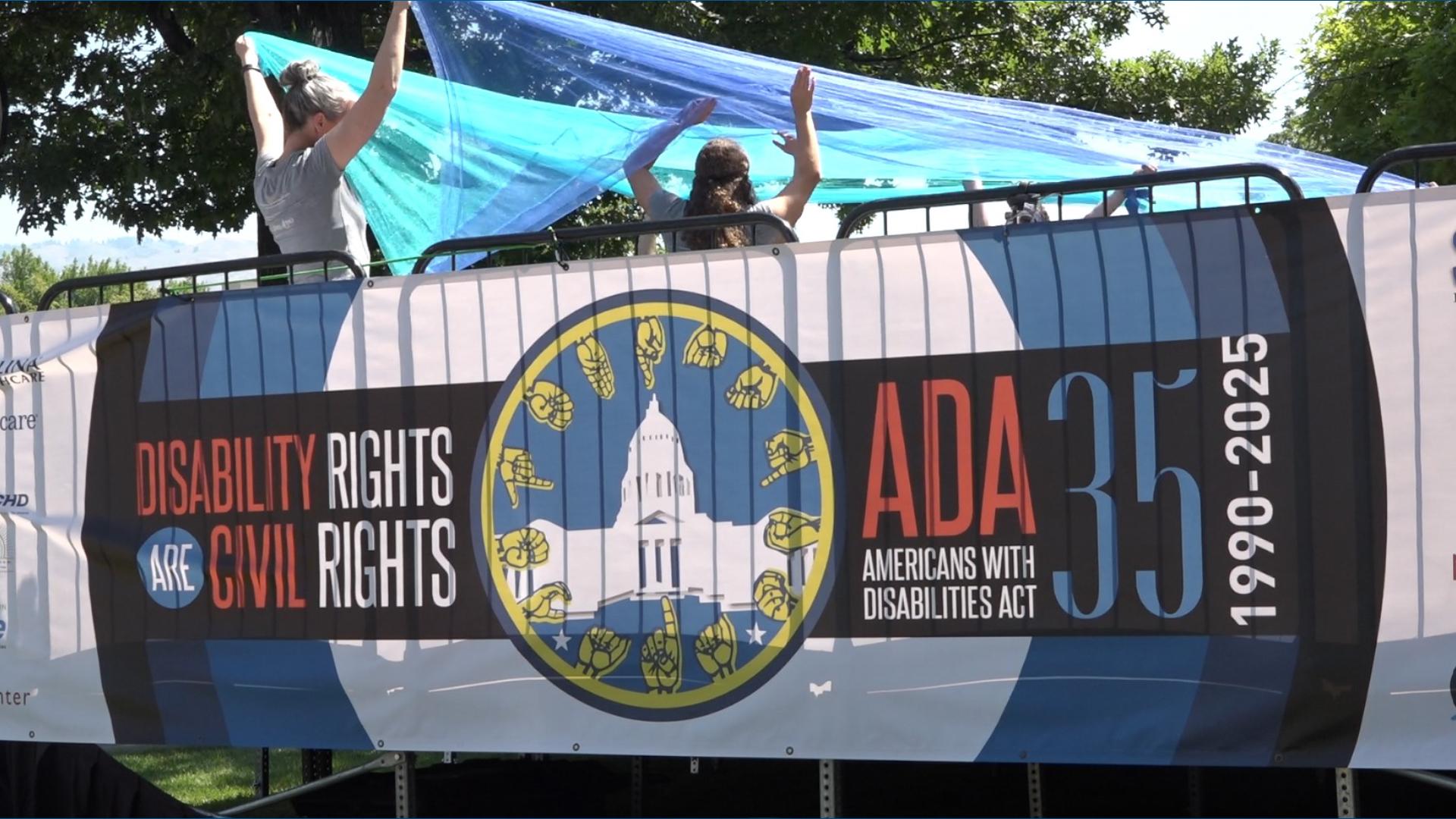 Después de una pausa de una década, un evento que celebra la promulgación de la Ley de Estadounidenses con Discapacidades regresó a la ciudad de Boise.