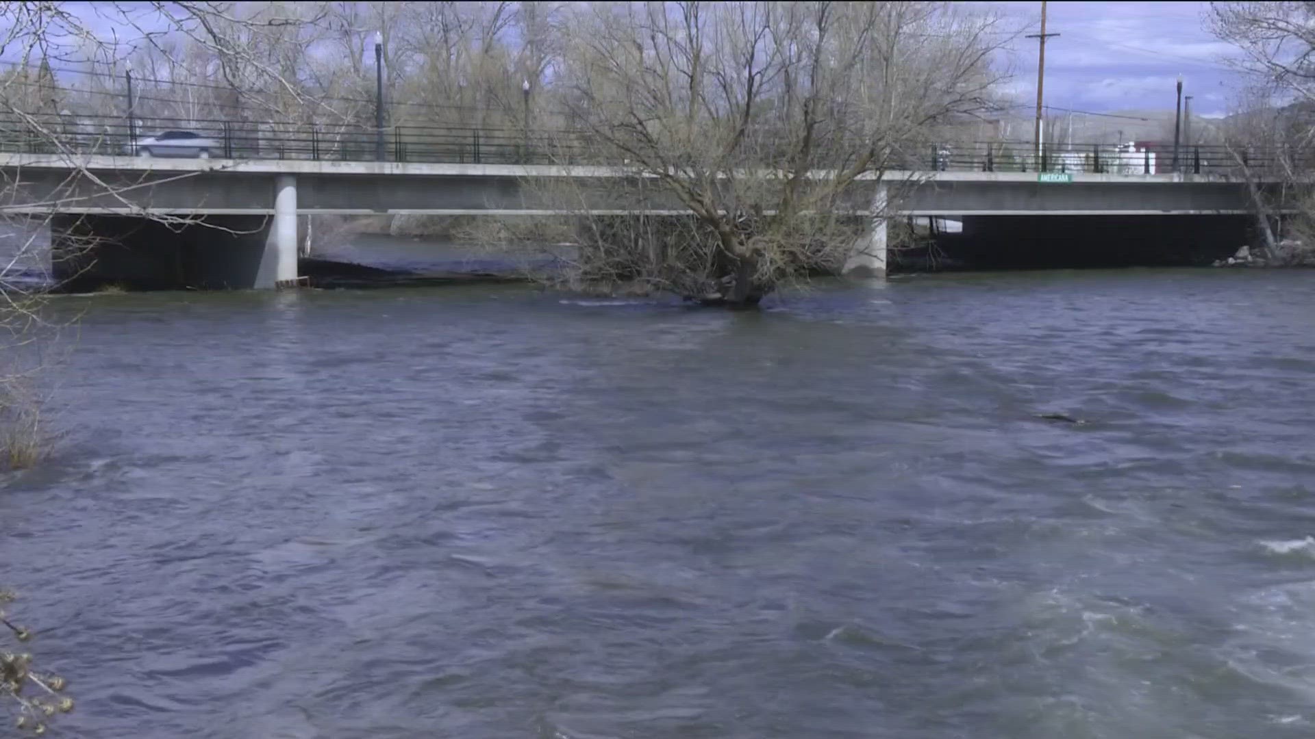 The U.S. Army Corps of Engineers expect a flow rate of 5,000 cubic feet per second (cfs) through the end of May.