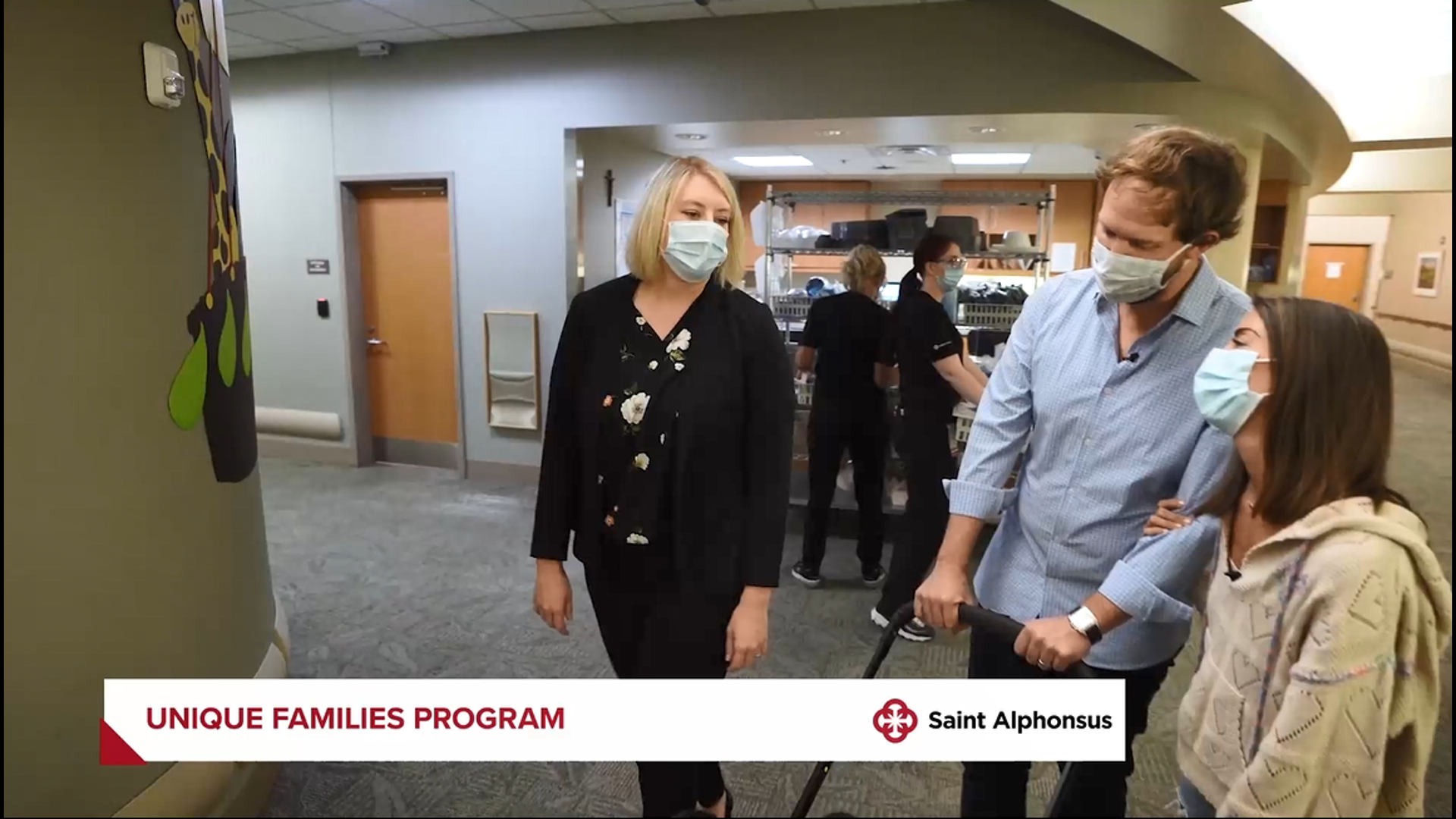 Sponsored by Saint Alphonsus. RN Kaylie Lewis explains what the Unique Families Program is and Erica & Julius Pickenpack share what their experience was like.