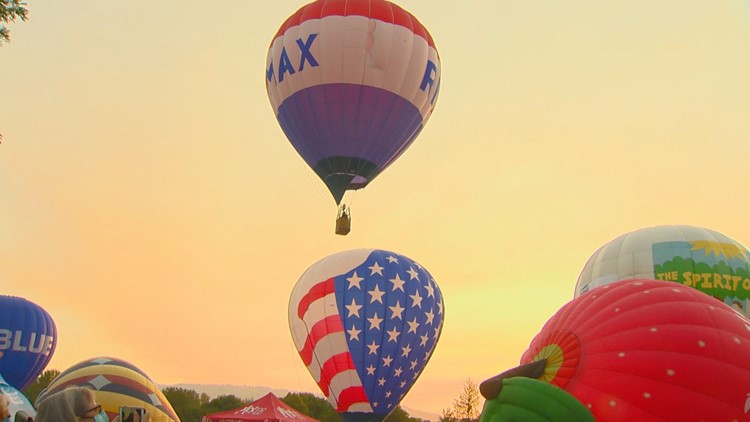 Lift off! Balloons take to the skies above Boise