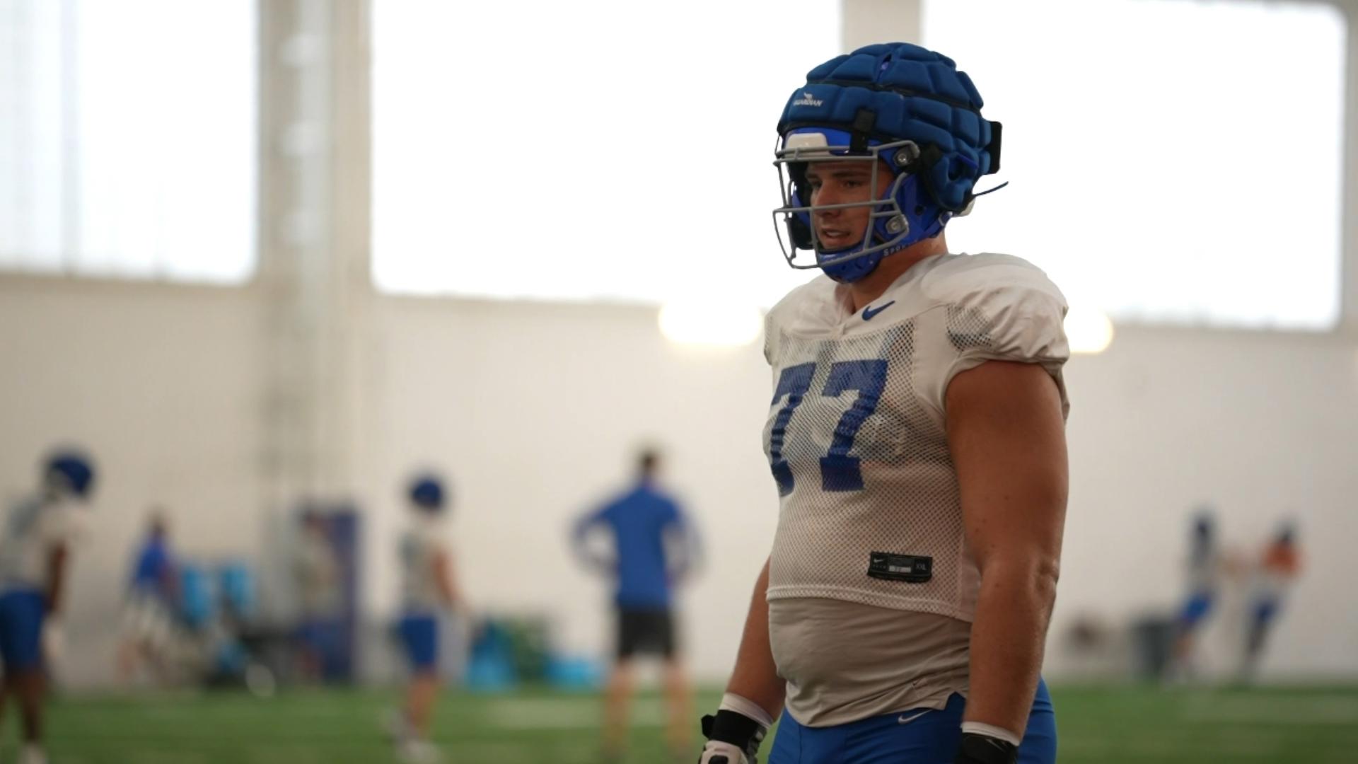 Casey chose to come back to Boise State for his redshirt junior season instead of pursuing the NFL or a potential NIL increase in the transfer portal. 