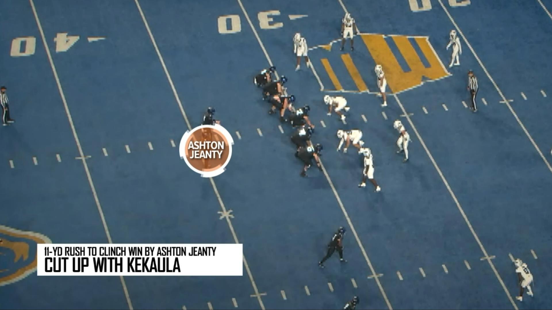 Former Bronco Kekaula Kaniho and KTVB's Jay Tust analyze the all-22 film of clutch plays by Ashton Jeanty and Jayden Virgin-Morgan in Boise State's win over Nevada.