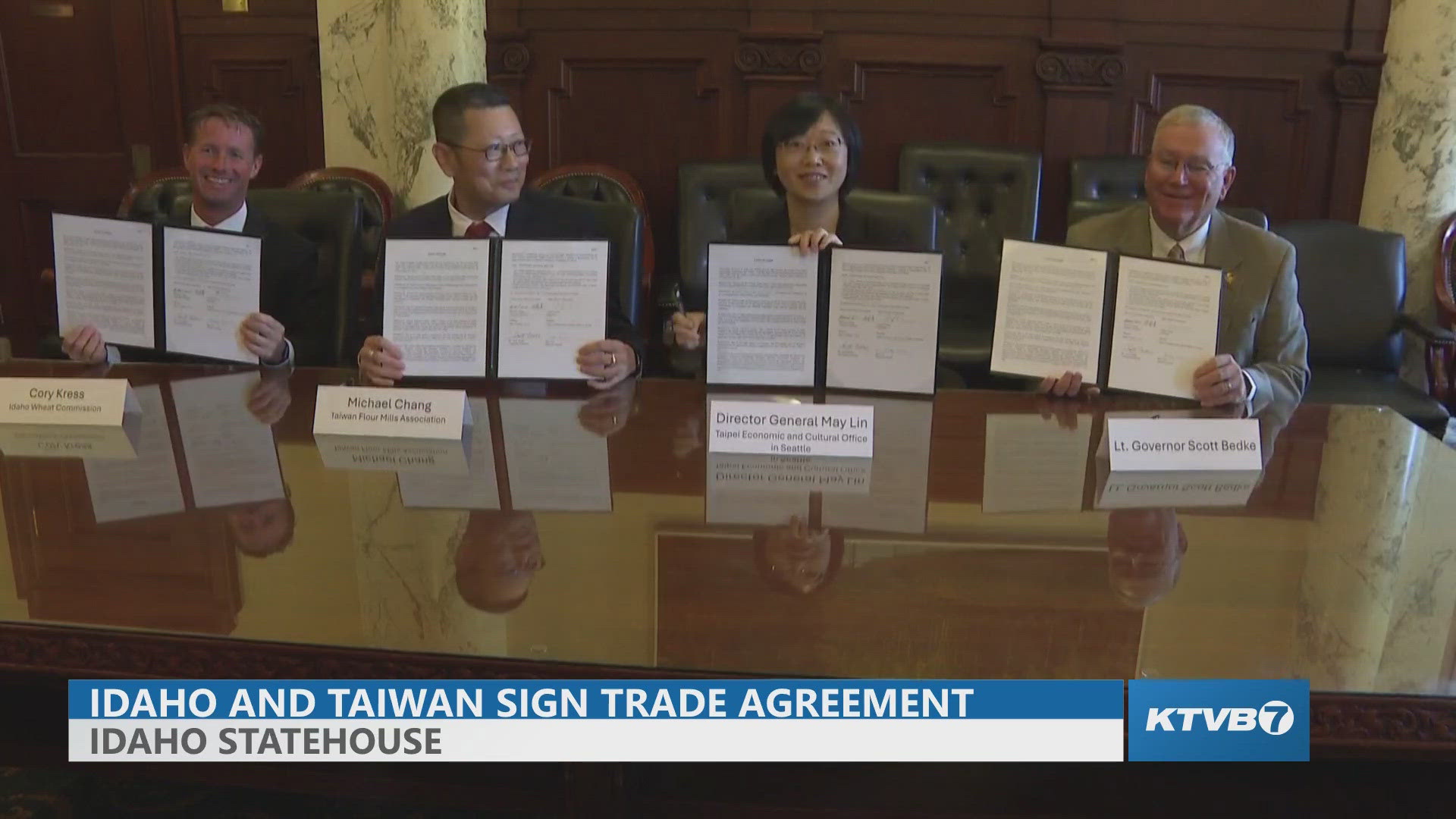 The agreement supports Idaho wheat exports over the next three years, continuing a trade partnership that has lasted more than 40 years.