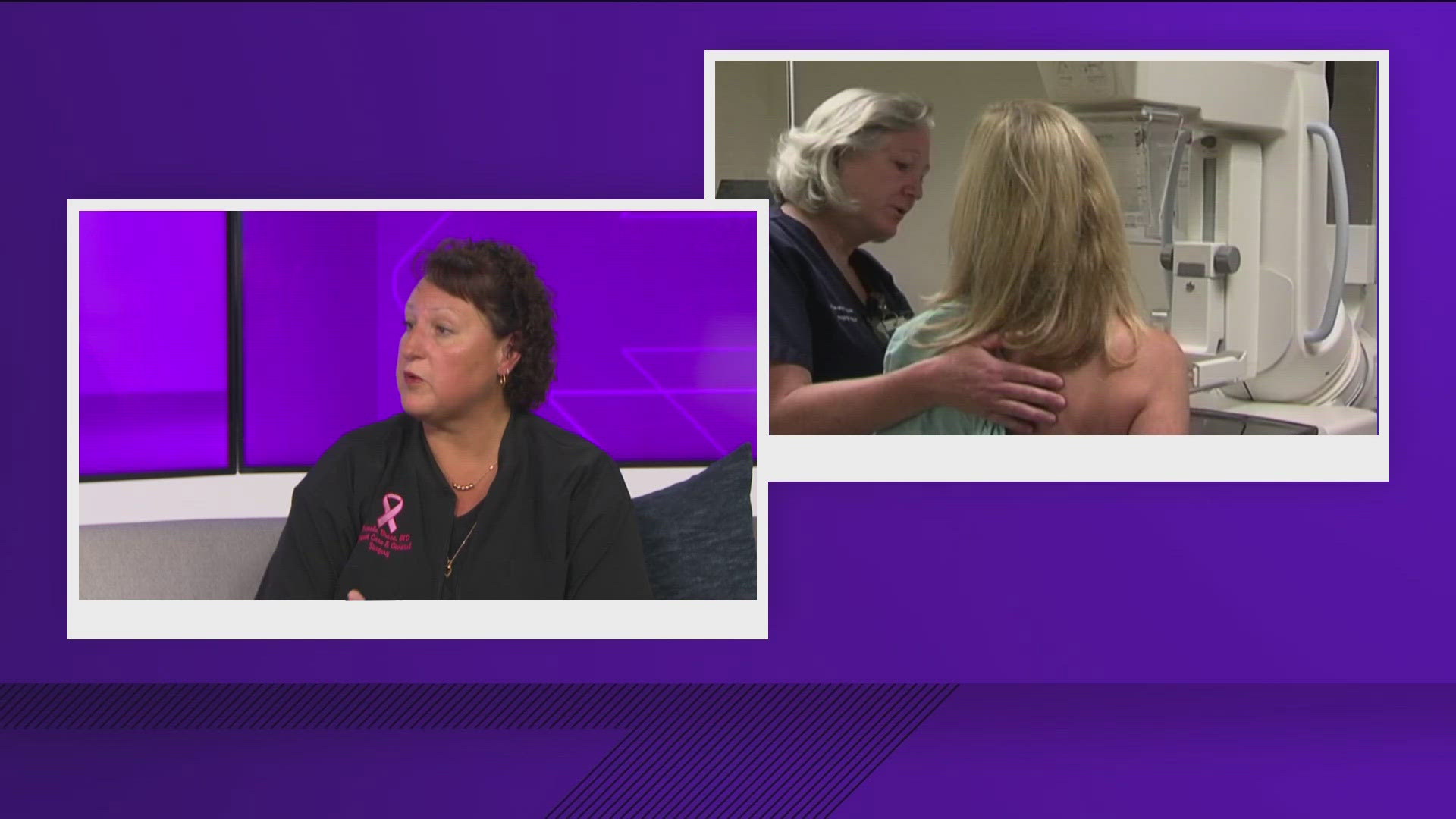 Dr. Pamela Bruce with Saint Alphonsus joins KTVB to discuss the importance of screenings, how early women should schedule exams, signs of breast cancer and more.