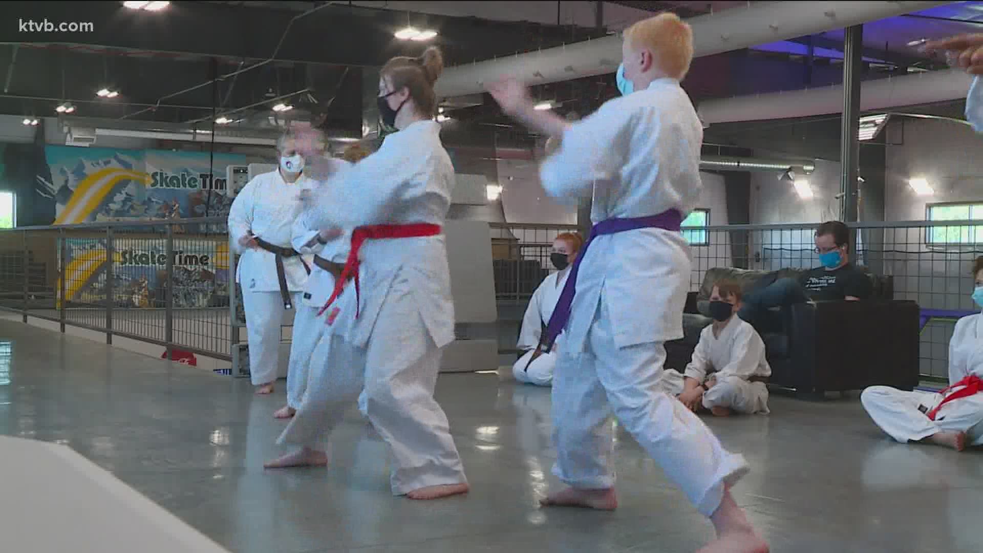 “I would define a dojo as a community, a place where you can come at the end of the day just to have friends,” one 10-year-old dojo member said.