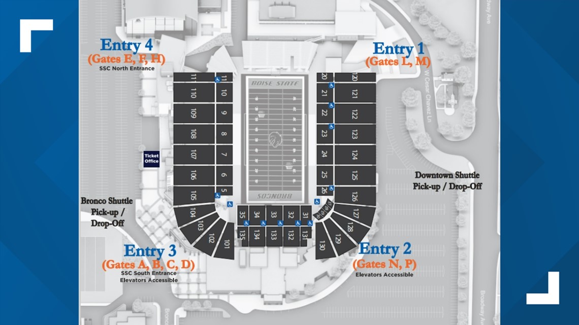 Seating Charts - Boise State University Athletics