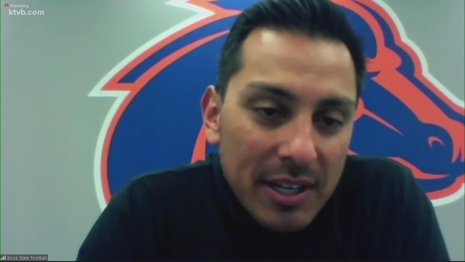 On Monday, head coach Andy Avalos held his weekly press conference on the Broncos' conference game against Wyoming.