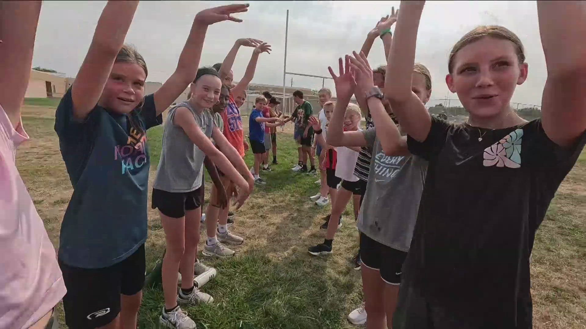 Students at Lowell Scott Middle School are rallying behind one of their own. 