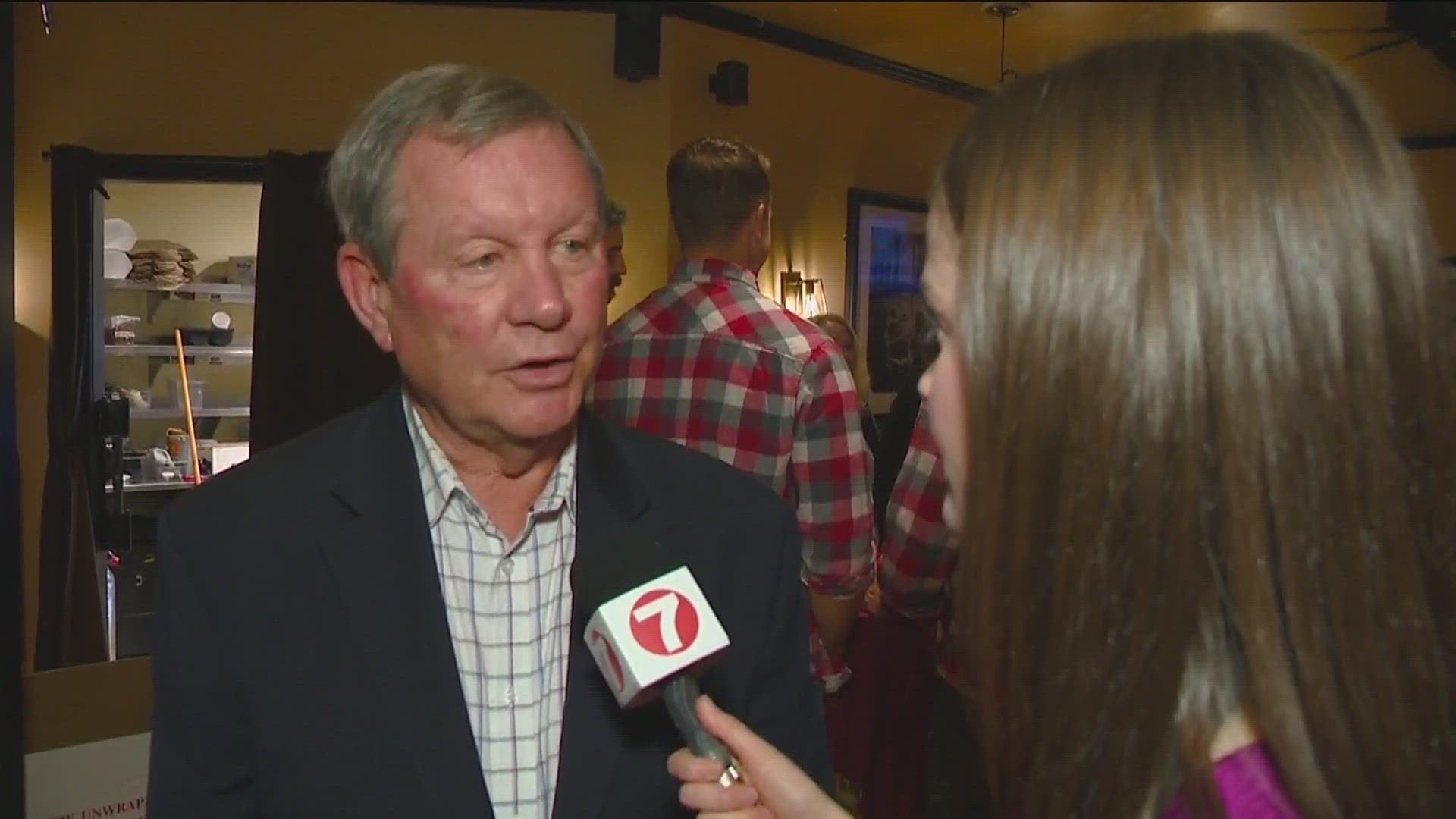 KTVB's Abby Davis speaks to Masterson awaiting election results.