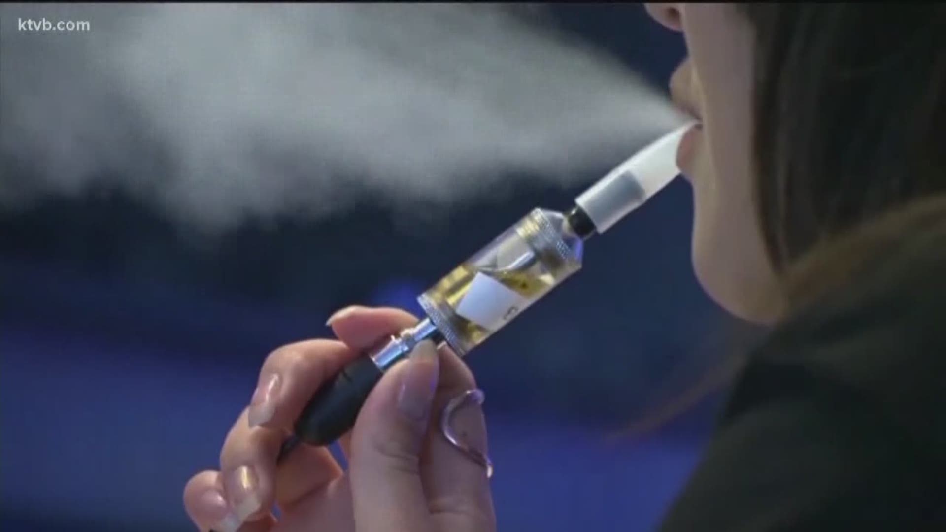 The Treasure Valley has seen an uptick lately in the number of teens vaping.