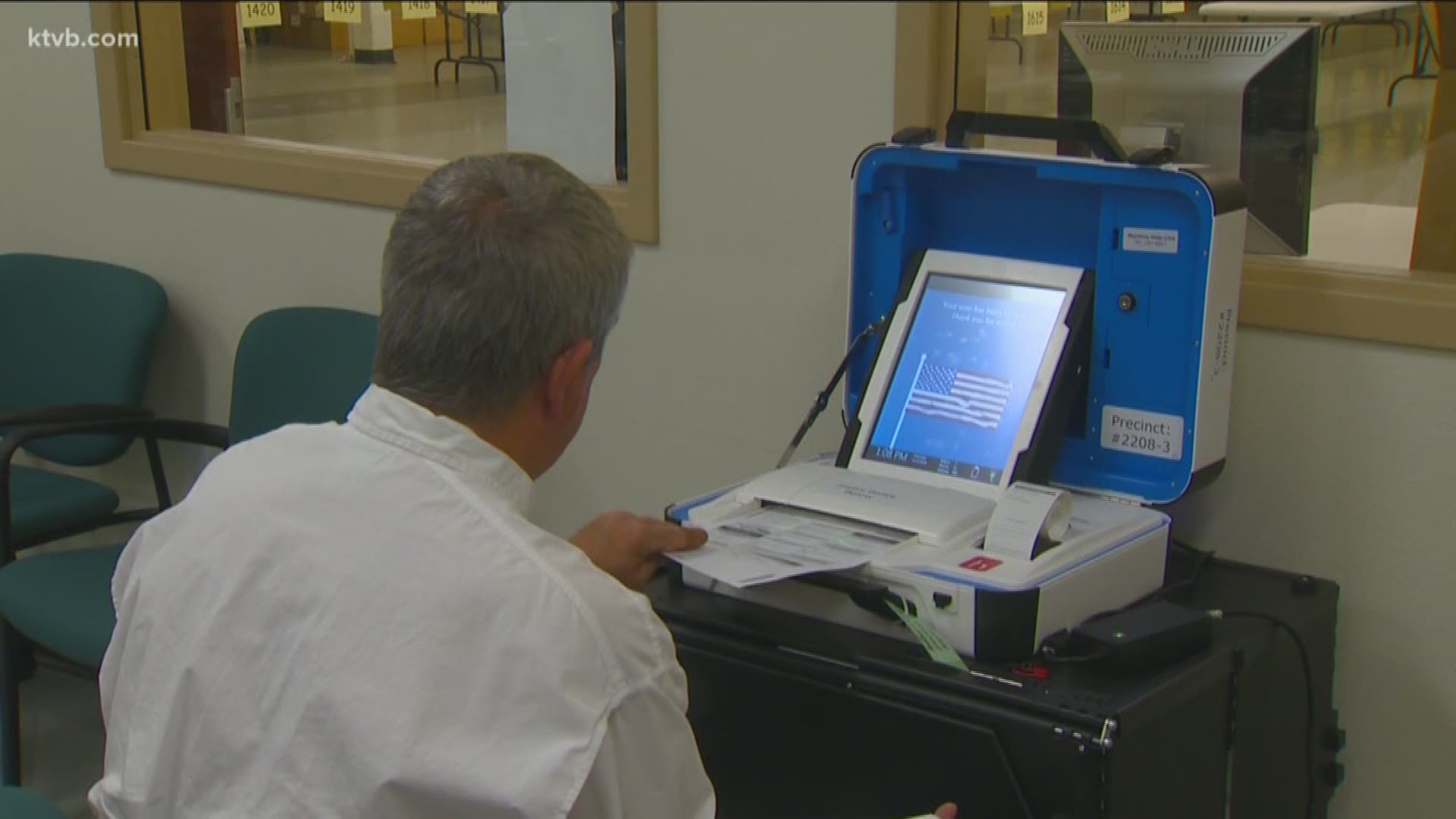 They conducted a final test to give the public confidence before counting all the votes.