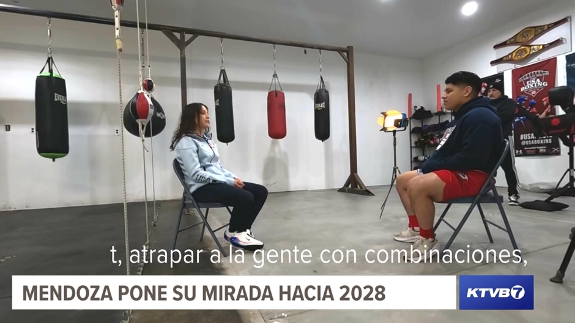 Con cada entrenamiento y cada competencia, se acerca a representar a su país y a Caldwell por segunda vez.