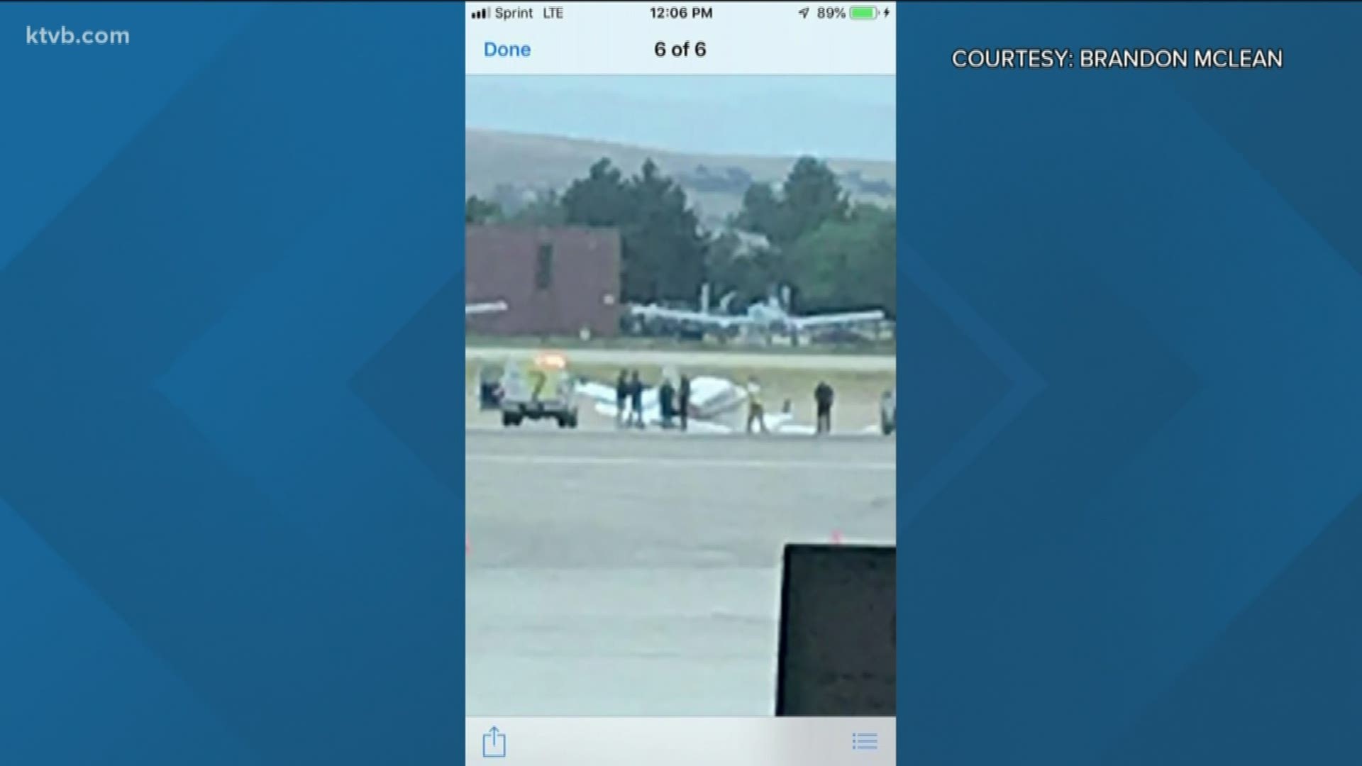 According to Boise Airport spokesman Sean Briggs, the Cessna plane landed normally, but something went wrong after it touched down. A "mechanical issue" sent the plane sliding off the runway into the airport's safety zone, Briggs said.