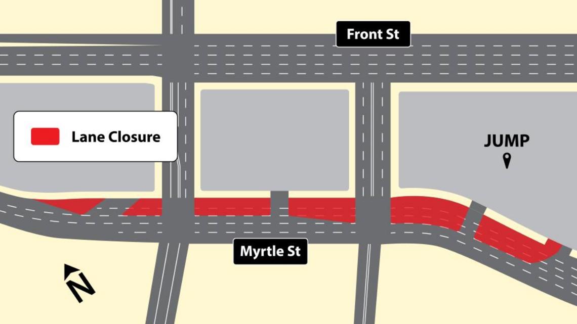 Downtown Boise traffic pattern to shift overnight for several weeks