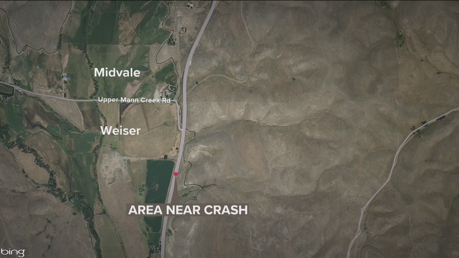 One woman is dead after a motorcycle crash south of Midvale.