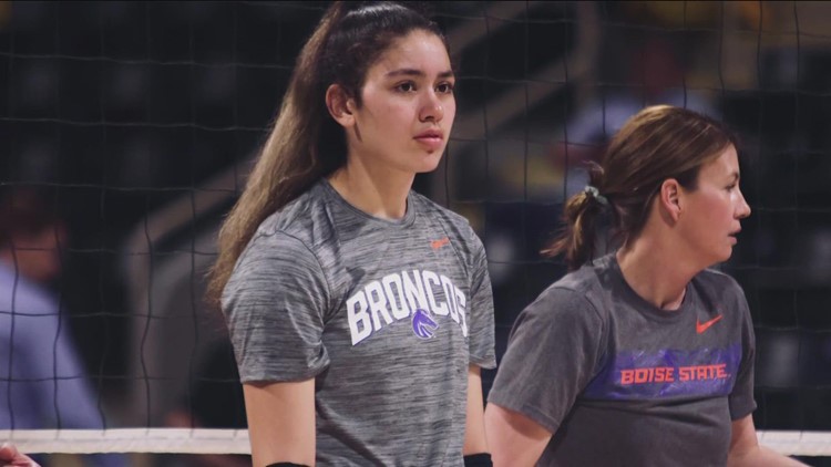 Boise State volleyball player reveals inspiring battle with leukemia