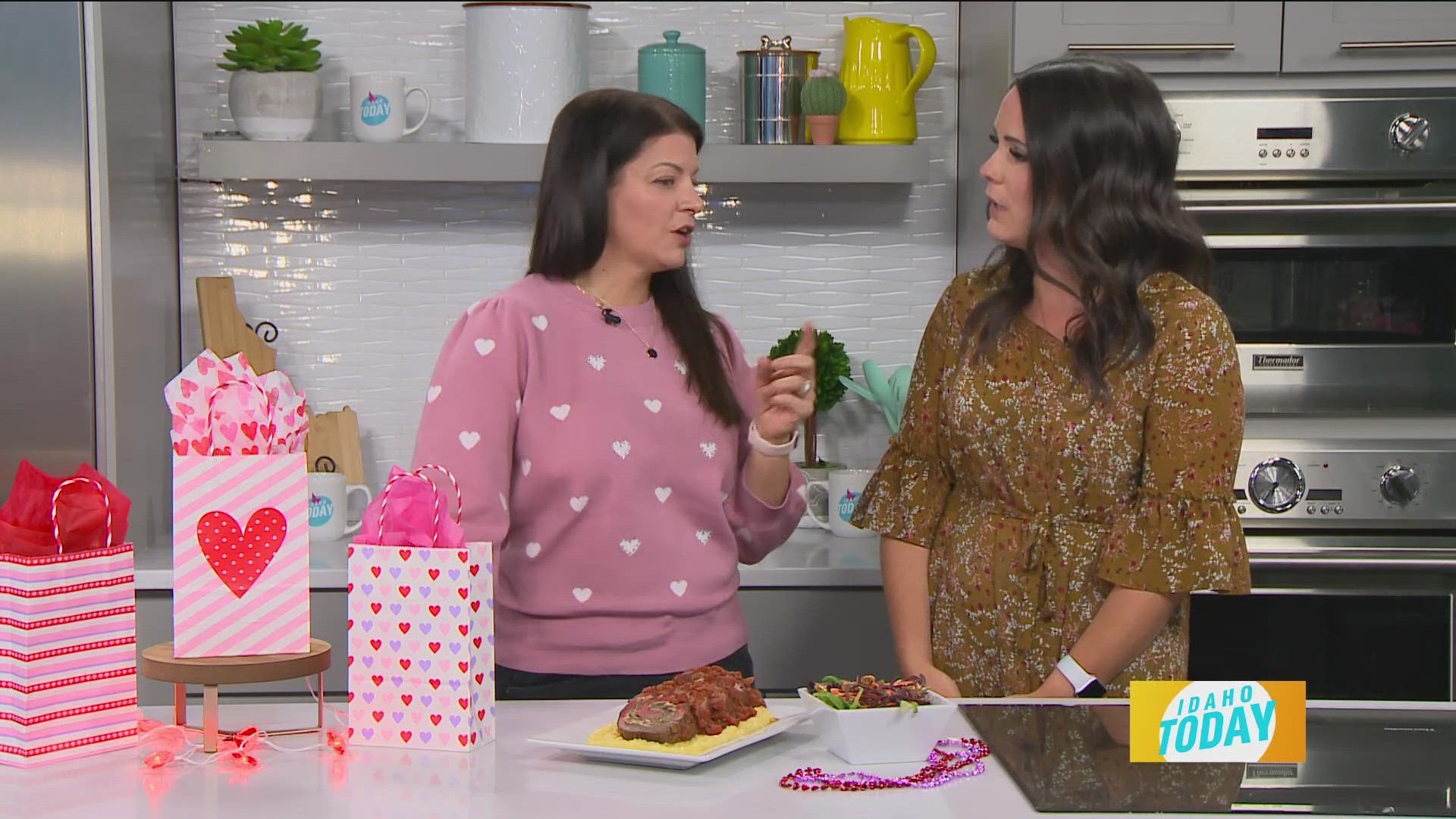 Chef Nikki shows us some ideas for a home cooked meal for Valentine's Day.