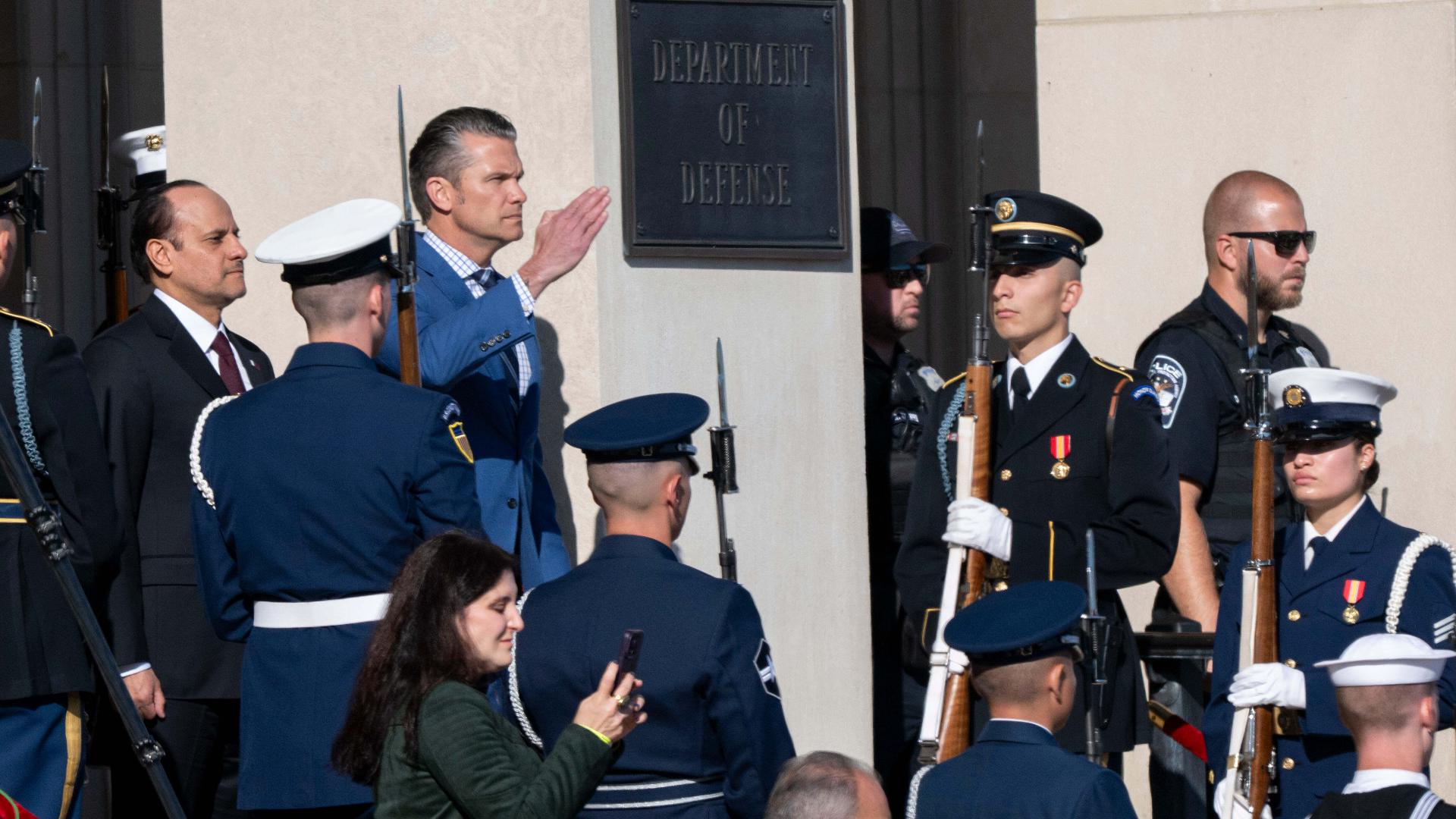 Defense Secretary Pete Hegseth announced Friday that a military facility would be coming to the Mountain Home Air Force Base as part of an agreement with Qatar.