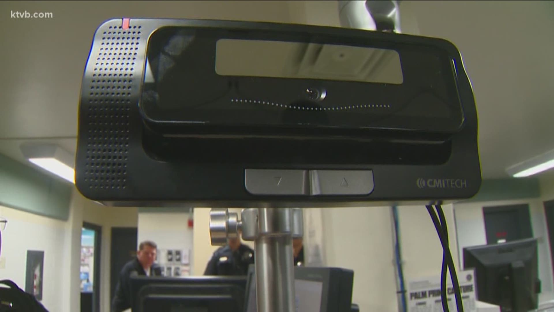 The sheriff's office is now using iris recognition technology to identify inmates.