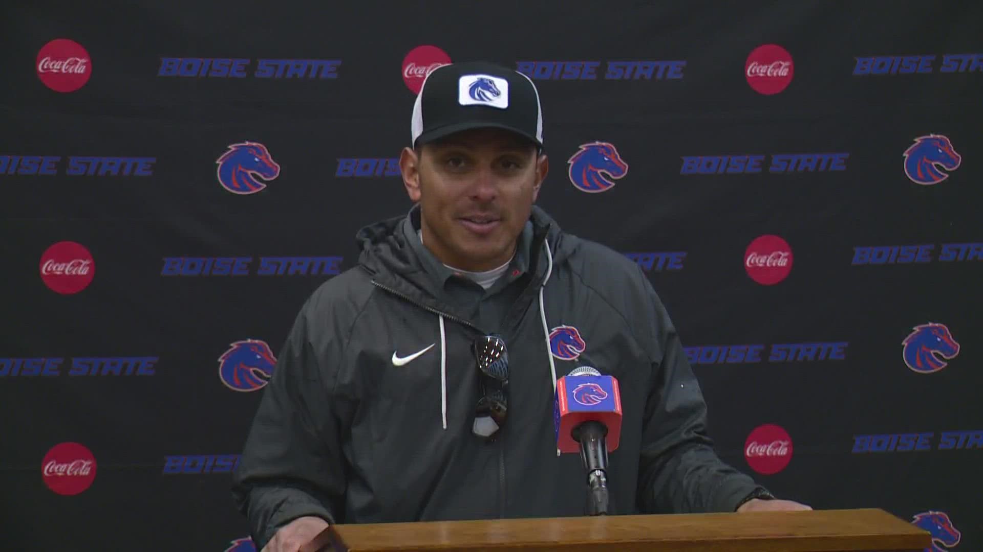 Avalos discusses Boise State's resiliency and performance on The Blue Friday, and what's ahead for Mountain West Championship week.