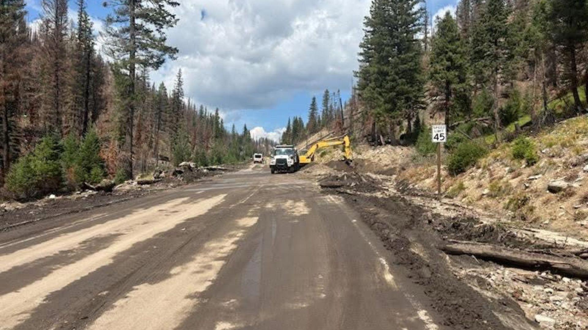 A section of State Highway 21 north of Grandjean will close for emergency repairs starting on Oct. 7 after recent landslides caused damage to the road. 