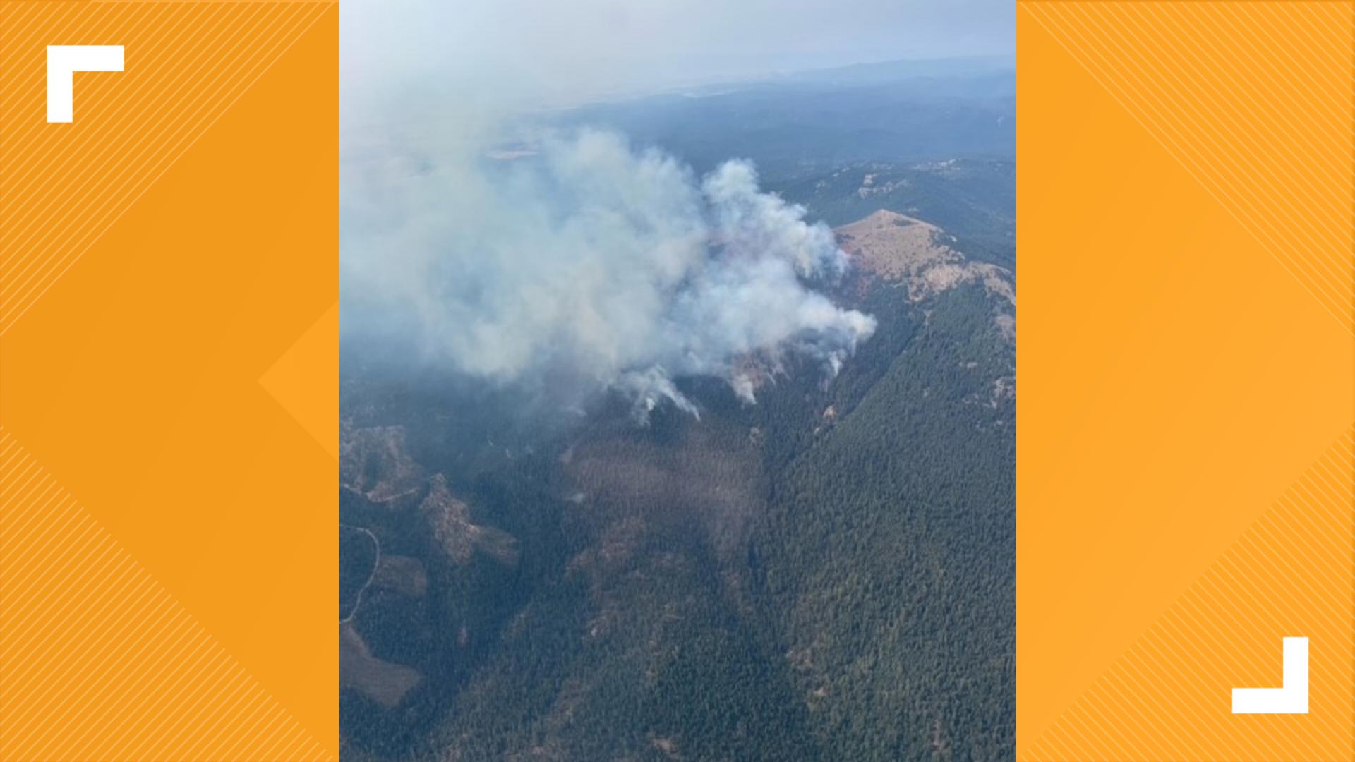 Fire crews are responding to the Bridge Fire in Malheur National Forest. Level two "set" evacuations are in place for nearby areas.