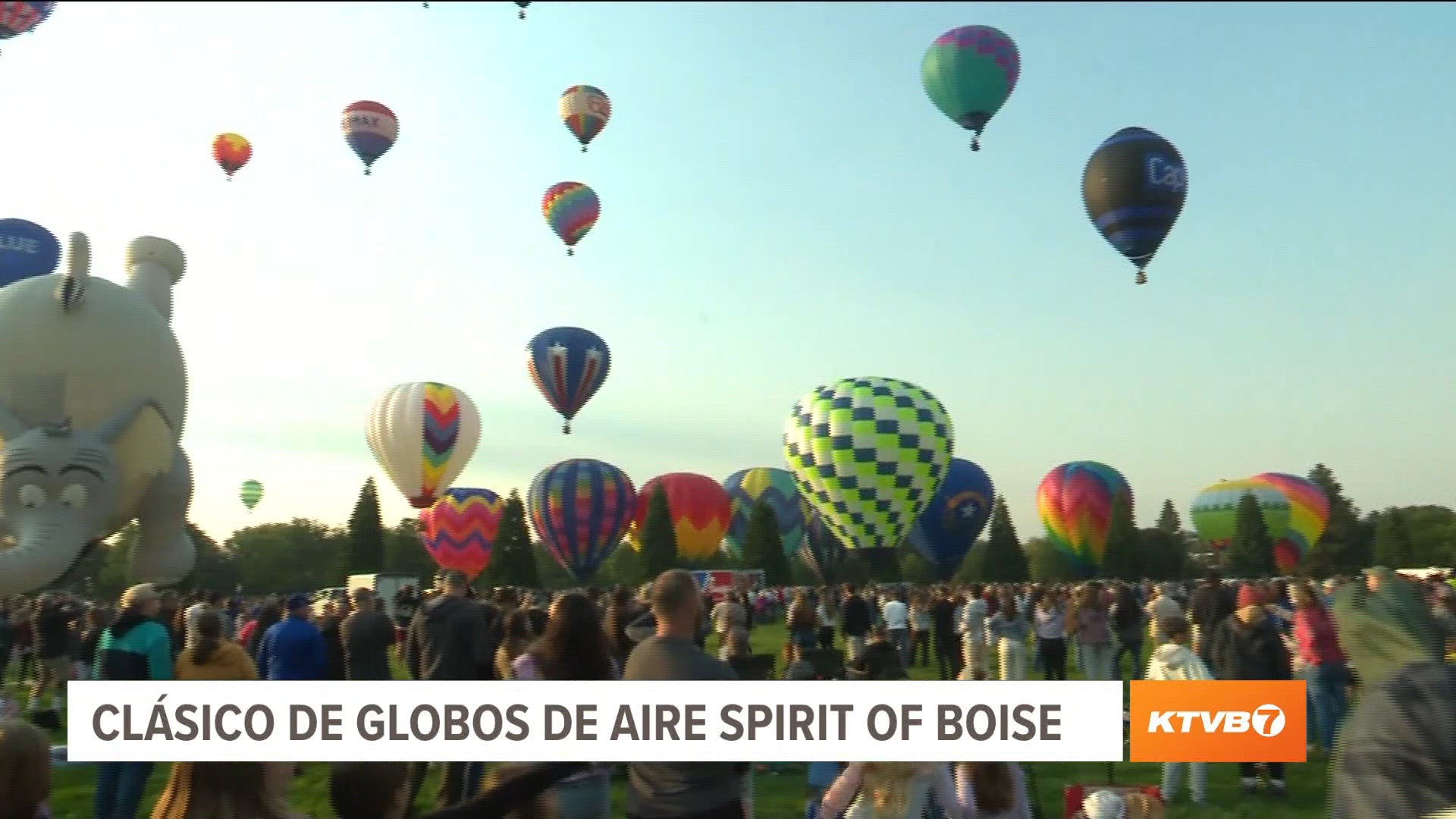 Los globos aterrizarán en grandes áreas abiertas de la ciudad. Este fin de semana será tu última oportunidad.