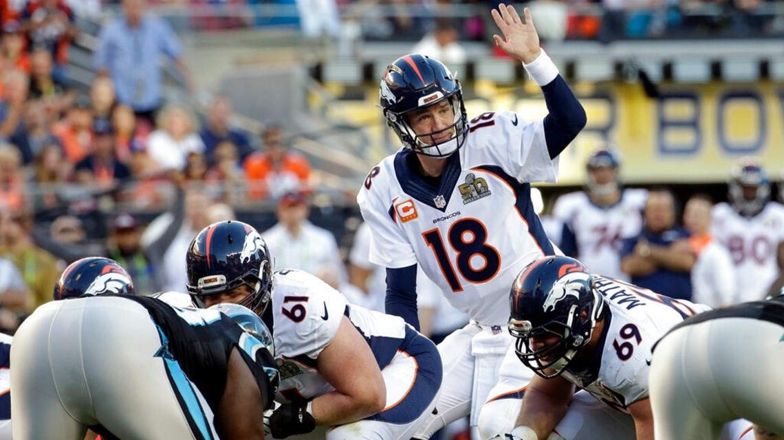 Peyton Manning Super Bowl 50 Highlights, Panthers vs. Broncos