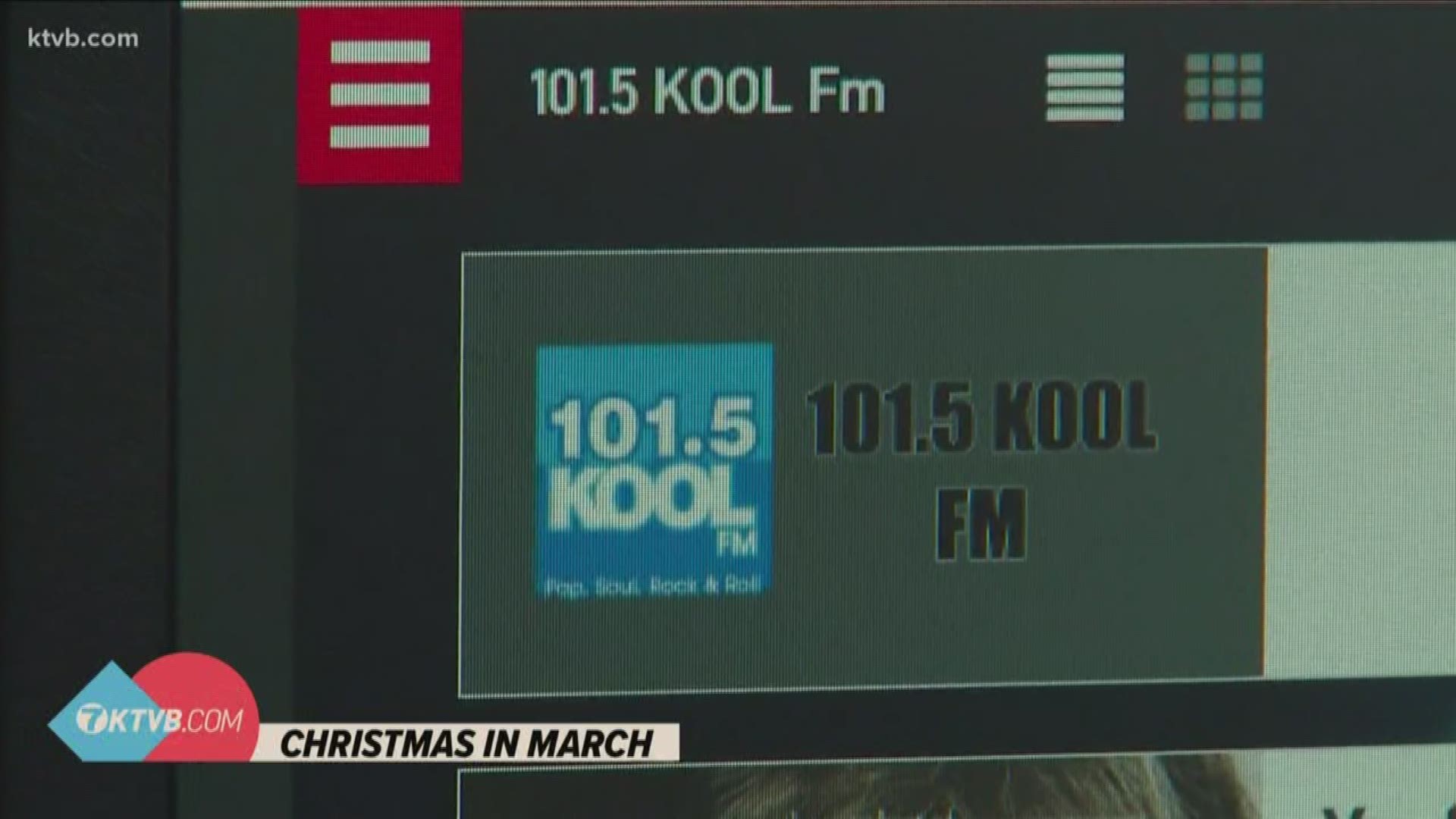 KOOL 101.5 FM is playing Christmas music for 24 hours. Disc jockey KJ Mac says he hopes this will make people smile at little bit more.