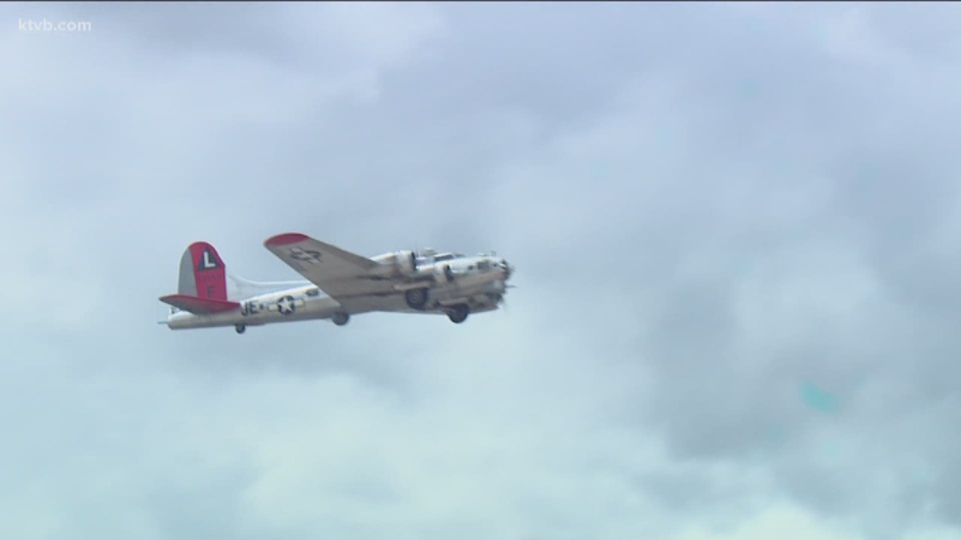 KTVB got the chance to tour and take a ride in the famous Boeing B-17.