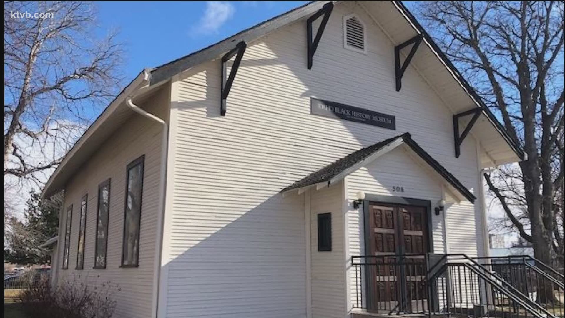 The building that was Idaho's first Black church is now the home of the Idaho Black History Museum in Julia Davis Park.