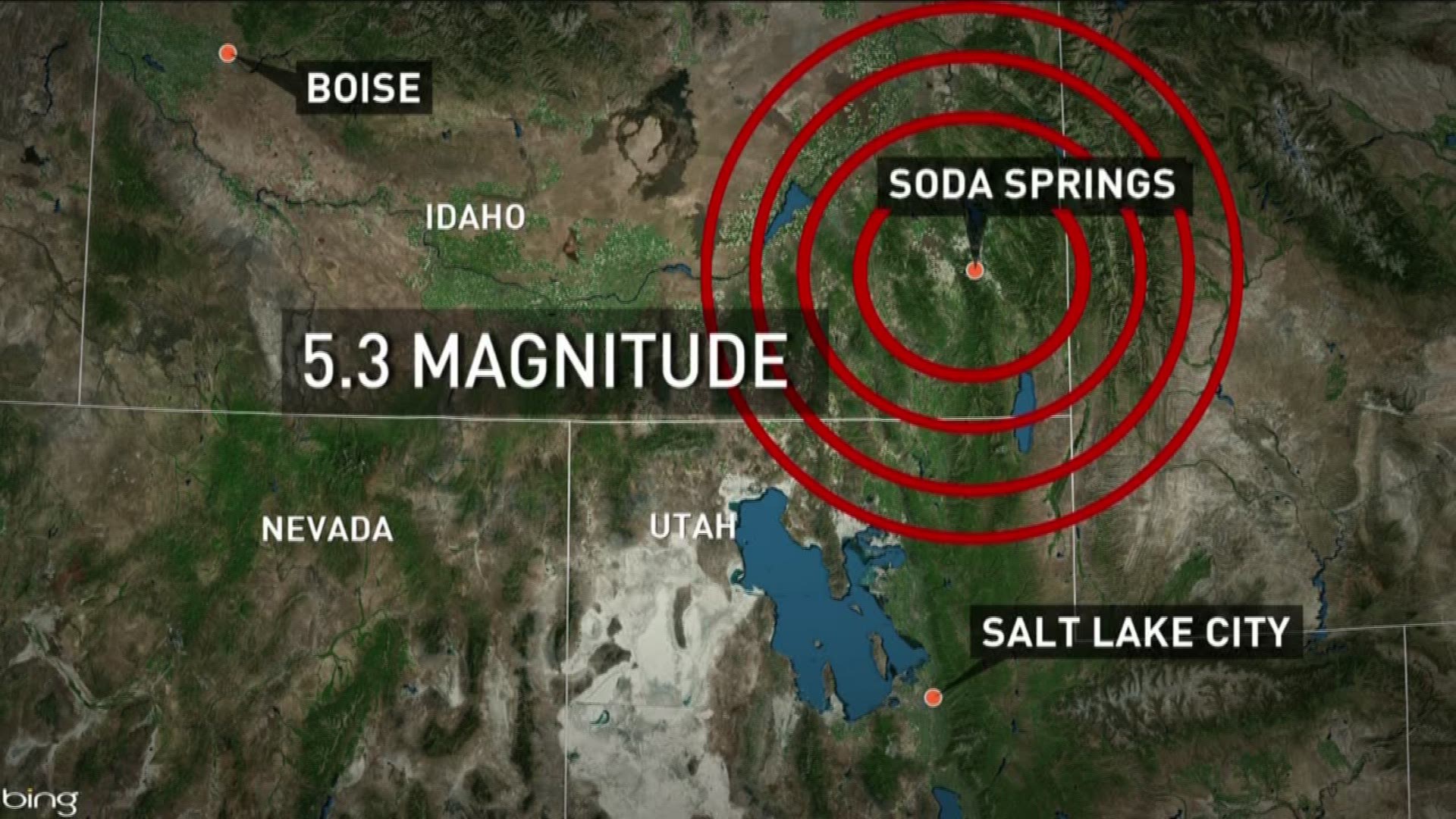 There have been hundreds of aftershocks to Saturday's quake in Soda Springs.