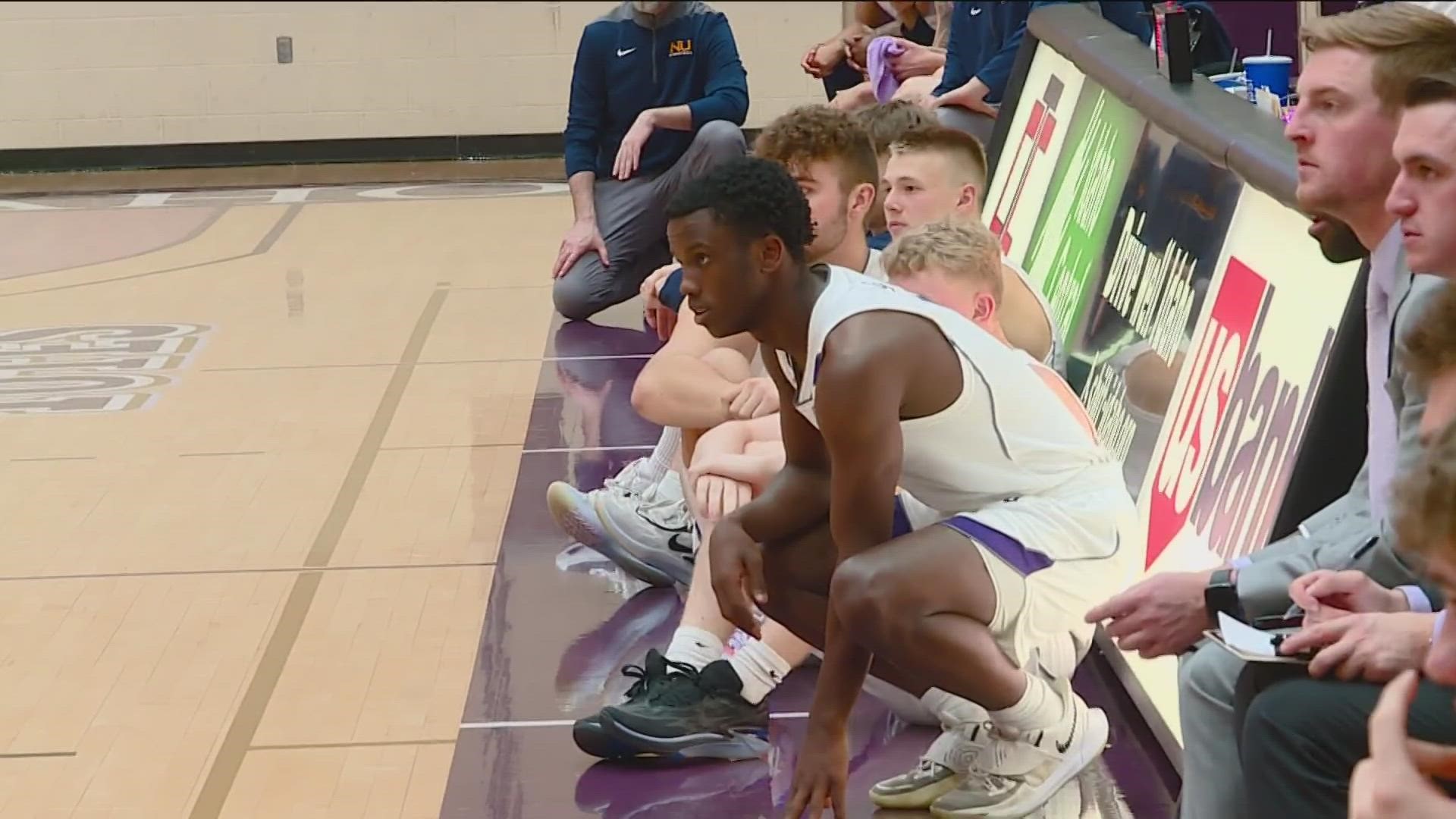 The top-ranked College of Idaho men's basketball team brings its leading scorer, rebounder and assist-getter off the bench. The Yotes are 20-1 and 15-0 in CCC play.