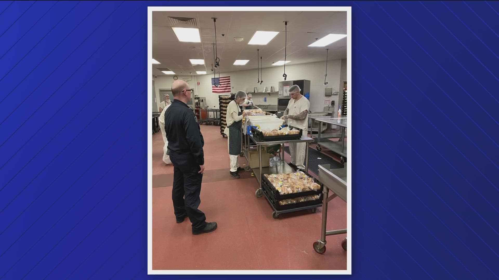 The Ada County Sheriff's Office announced in a Facebook post the county jail's plan to consolidate meal programs due to the high volume and turnover of inmates.