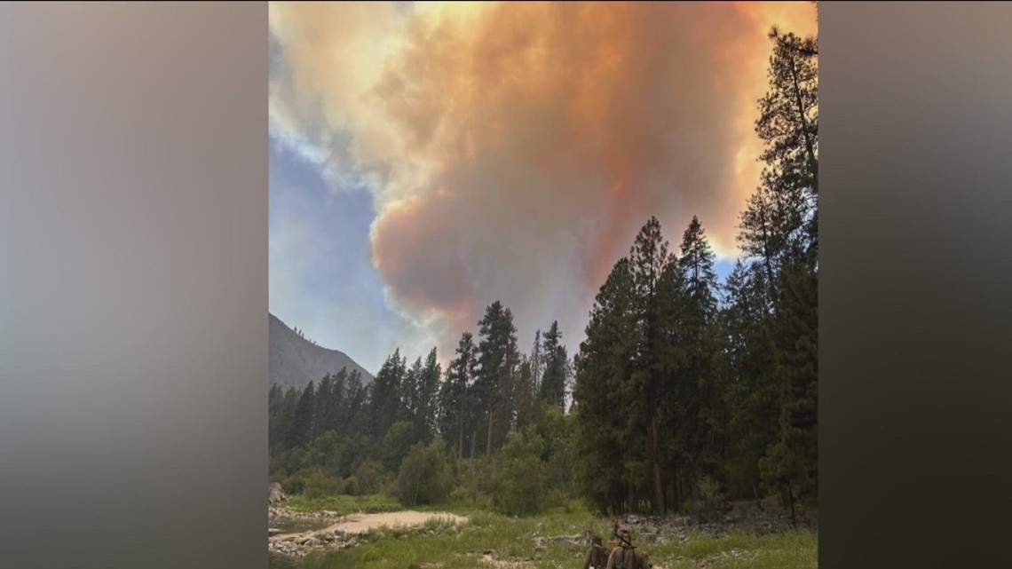 Elkhorn fire is 40 contained.