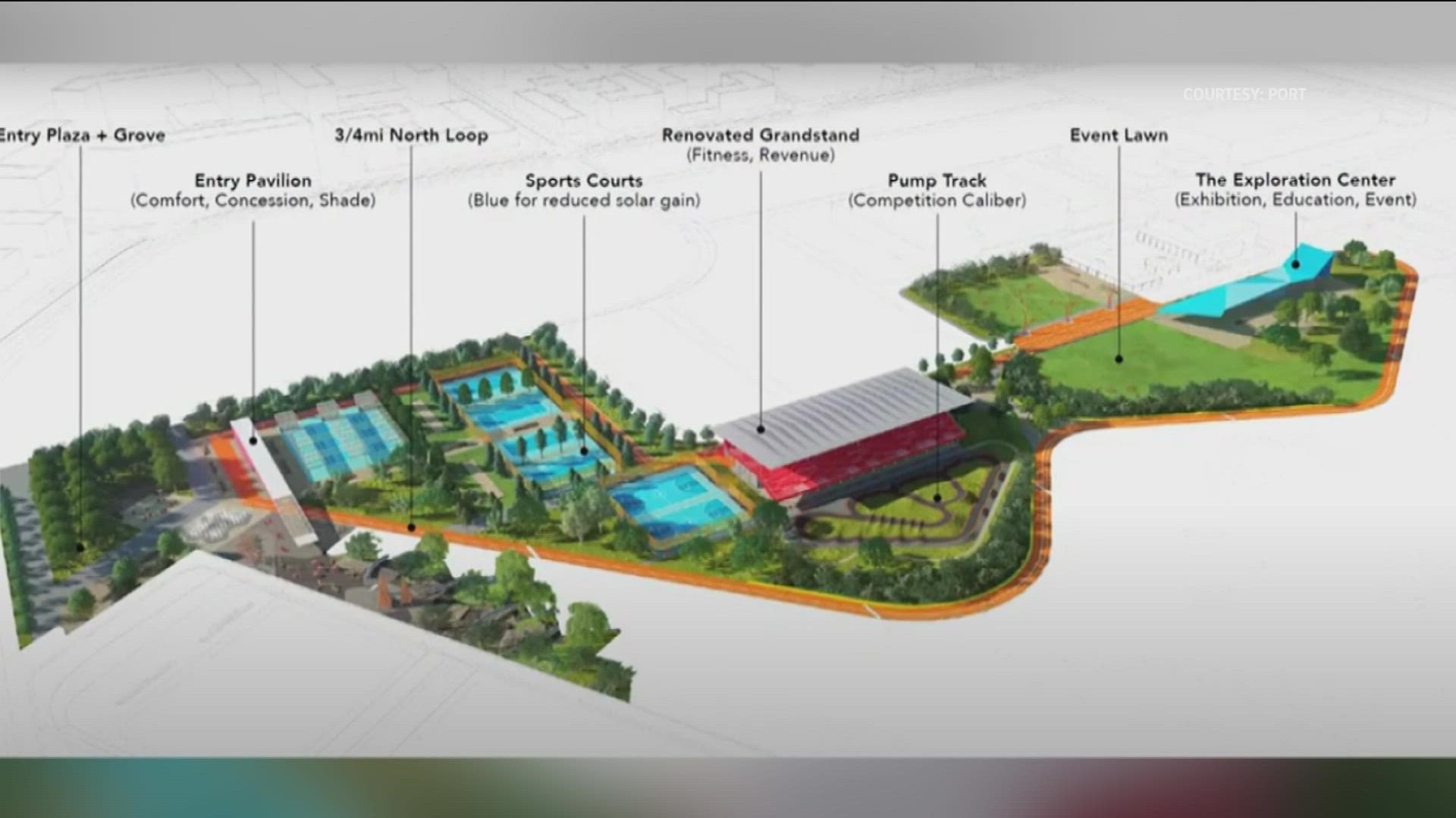 Les Bois Park decision: PORT wins design competition to rebuild area