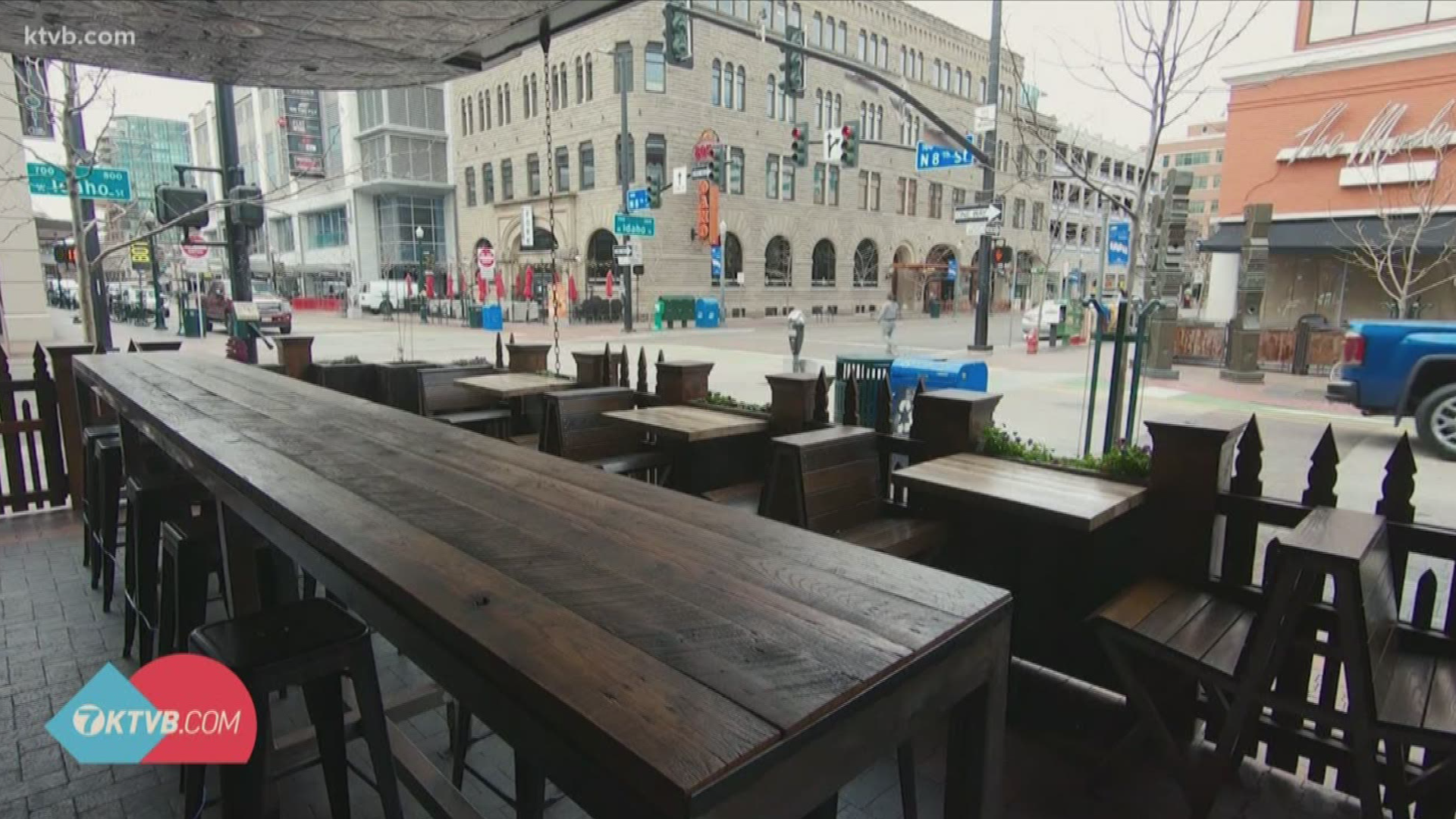 The city of Boise is looking to create more space for social distancing for local restaurants. One option is to close 8th Street.