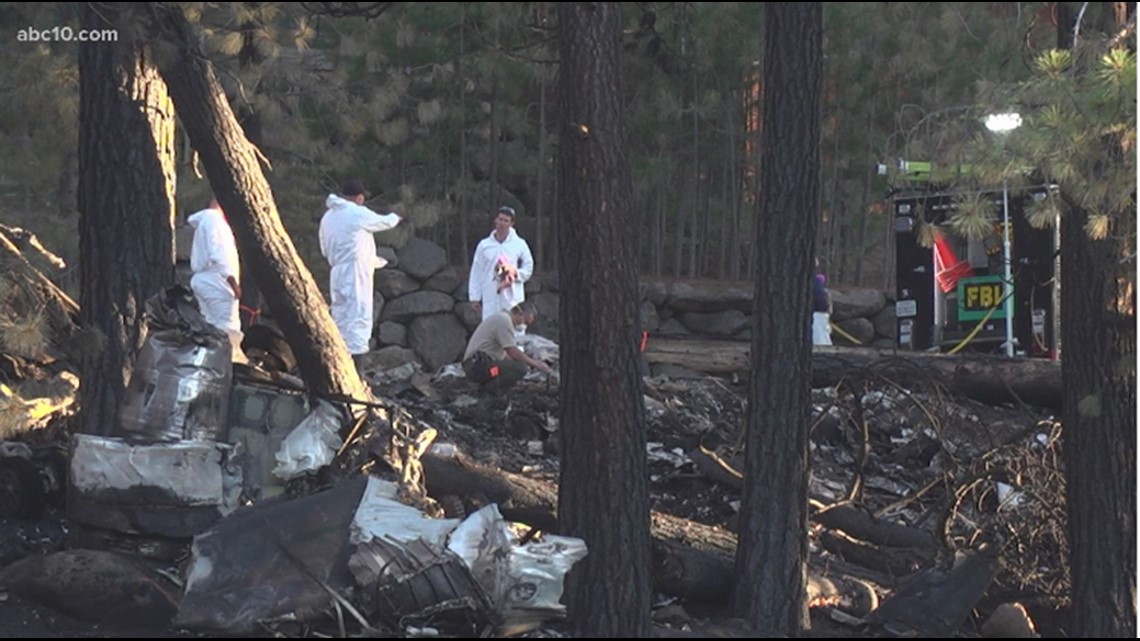 Plane from Idaho crashed into forest near Lake Tahoe
