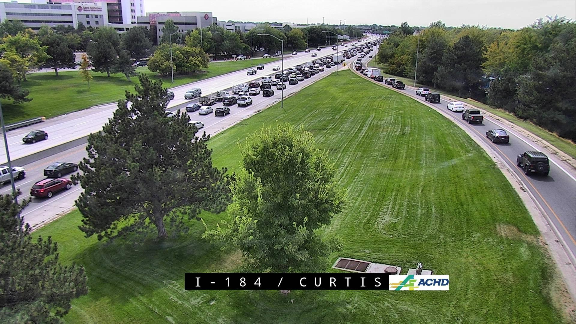 Crash slows commute on outbound Connector in Boise