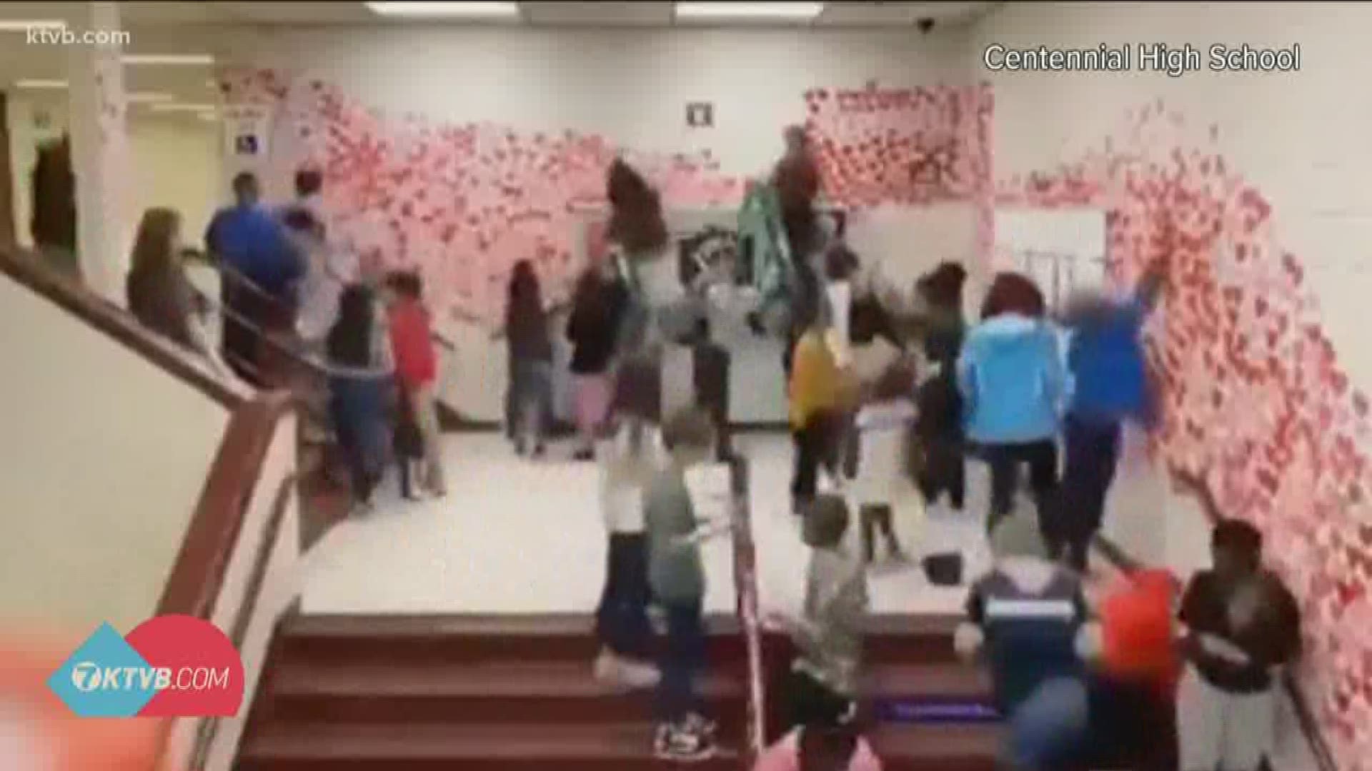 Valentine's Day is a week away, but students at Centennial High School are getting a step ahead of the holiday with their own unique tradition.