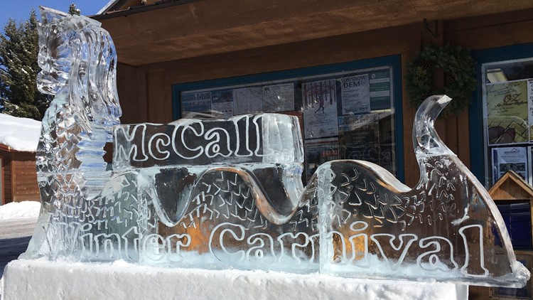 McCall Winter Carnival 2019 snow & ice sculptures