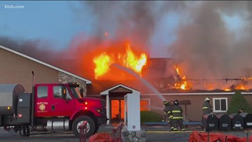 'We're trusting God': Pastor of Hagerman church that caught fire plans to rebuild