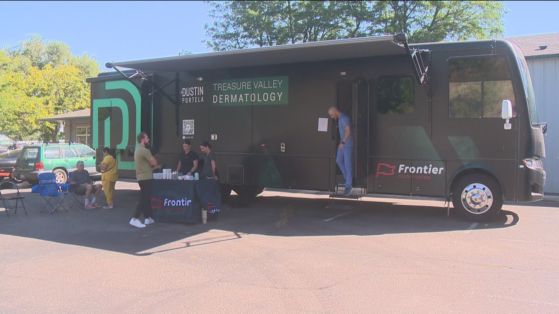 Dr. Dustin Portela of Treasure Valley Dermatology has always dreamed of having a mobile clinic to help patients who need him the most. Now, that dream is a reality.