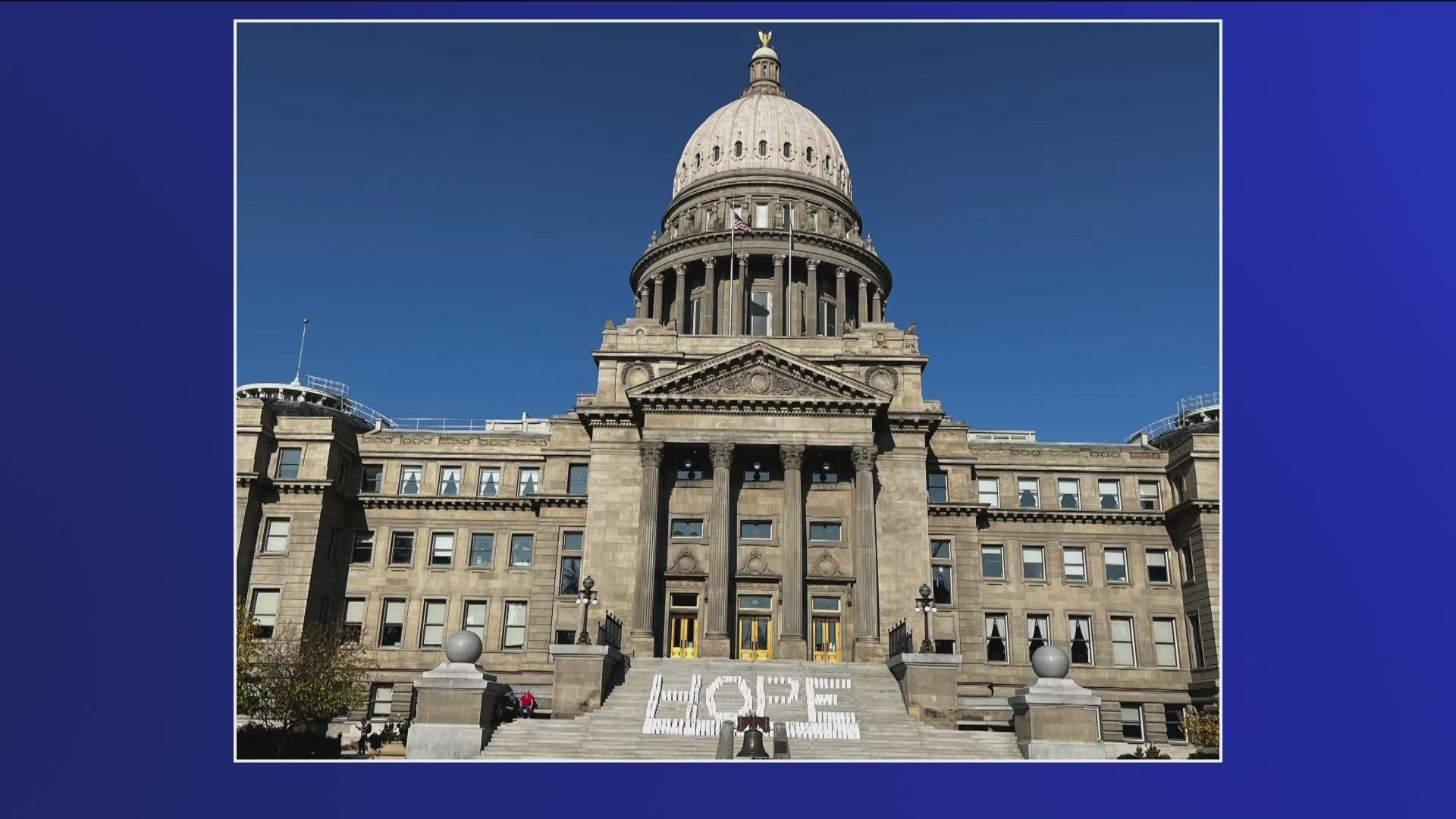 The event was on the State Capitol steps Saturday, Oct. 21 at 4:30 p.m