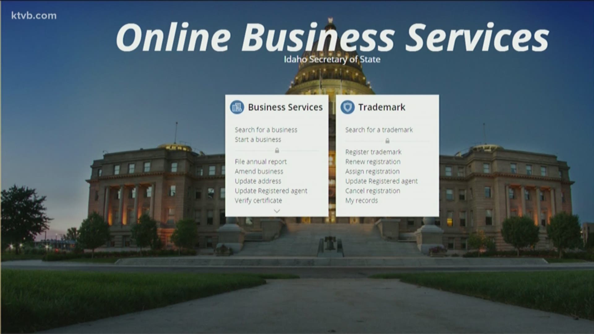 Being a business owner in Idaho just got a little easier after the secretary of state's website got a major upgrade. 