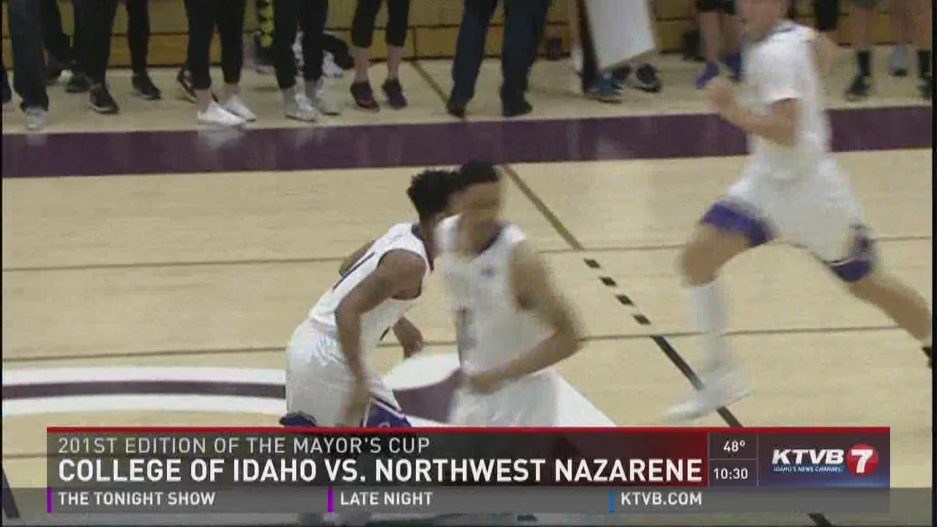College of Idaho vs. Northwest Nazarene University in Idaho's oldest college rivalry.