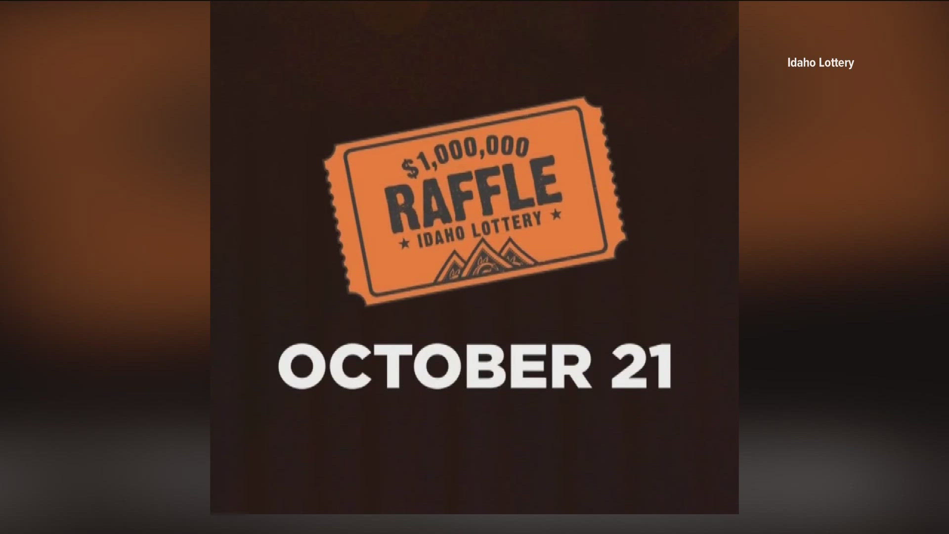 The raffle will have 450,000 tickets, and two lucky winners will win the grand prize of $1 million. But the Idaho Lottery said there are other ways to win prizes.