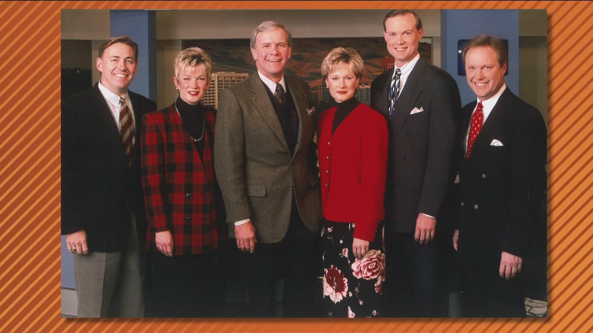 A visit from the longtime NBC Nightly News anchor prompted a visible change inside the KTVB building.