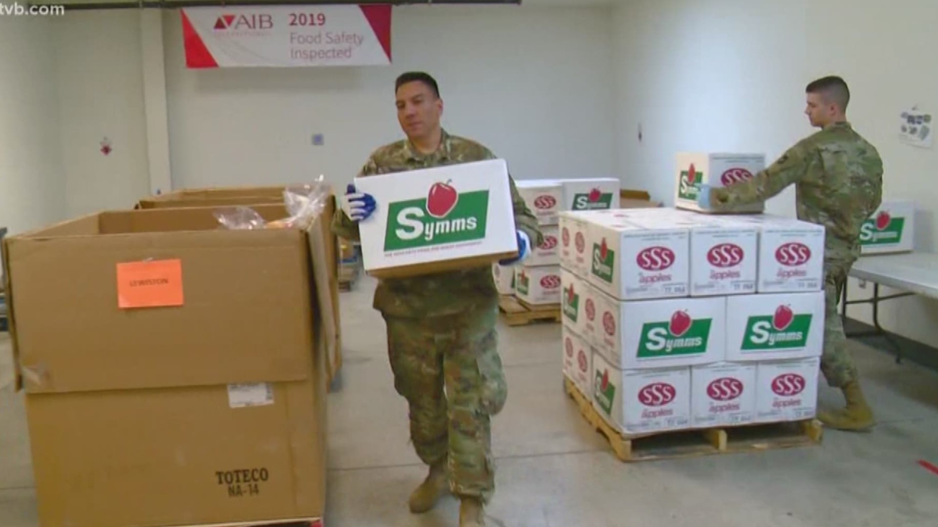 Dozens of Idaho National Guard members are deployed across the state to help with the growing demand caused by the COVID-19 pandemic.